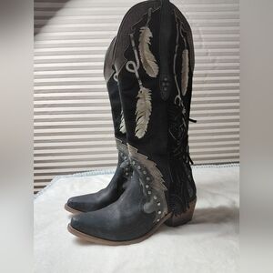 Dingo Women's Dream Catcher Boot Black 7/M